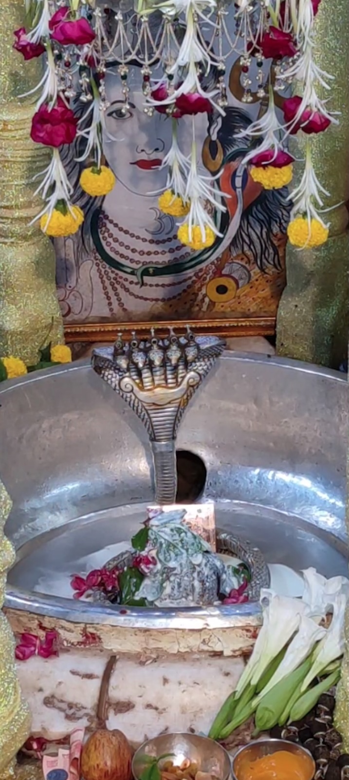 Rudrabhishek to Shree Kubereshwar Mahadev