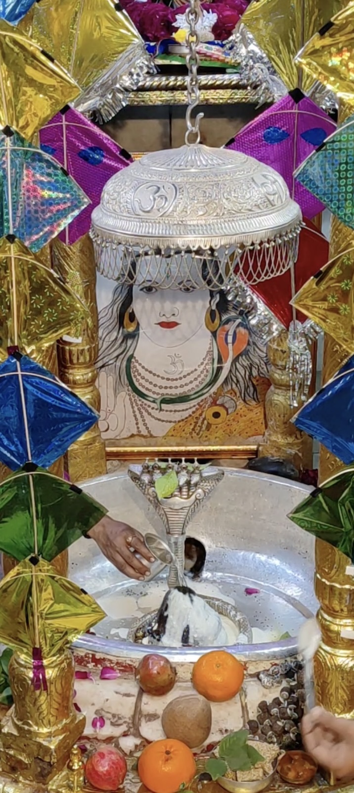 Rudrabhishek to Shree Kubereshwar Mahadev