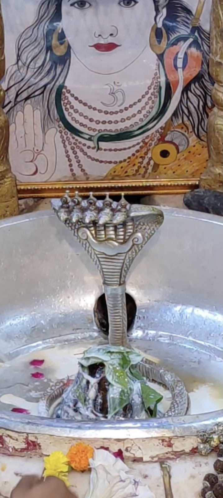 Rudrabhishek to Shree Kubereshwar Mahadev