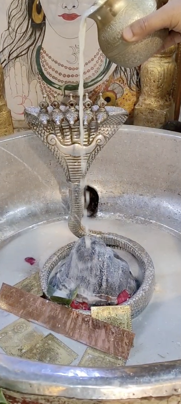 Rudrabhishek to Shree Kubereshwar Mahadev