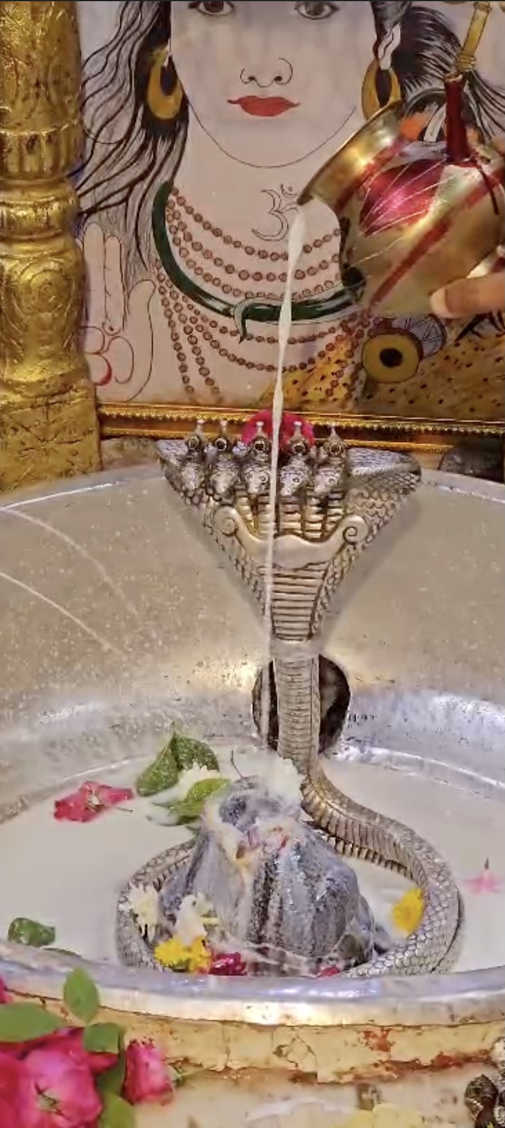 Rudrabhishek to Shree Kubereshwar Mahadev
